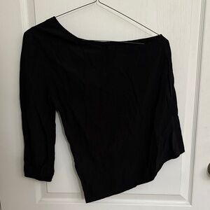 SHEIN Black Off-Shoulder Top